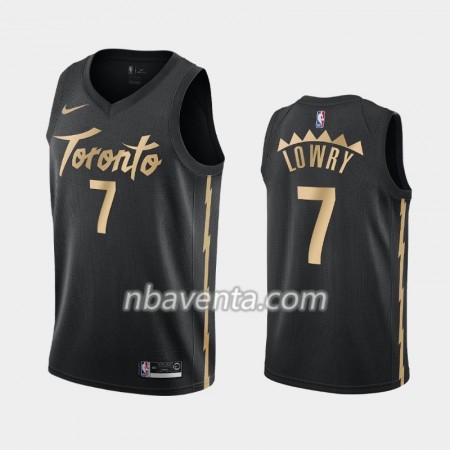 Camiseta Hombre Toronto Raptors Kyle Lowry 7 2019-20 Nike City Edition Swingman